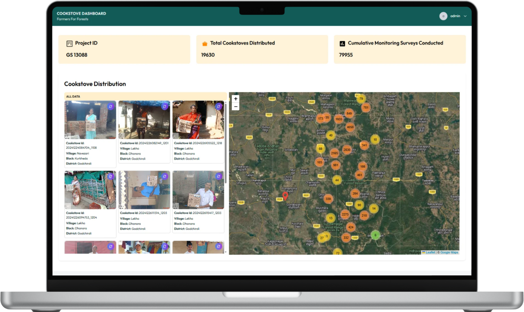 Demo Forest Protection Dashboard